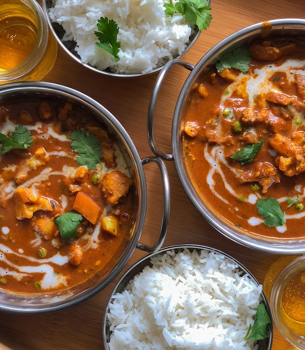 cooked food on stainless steel bowl